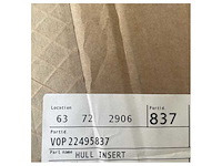 The volvo penta aluminium ips hull insert flange - 22495837. - afbeelding 3 van  11