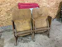Theaterstoel 2-zit - afbeelding 1 van  4