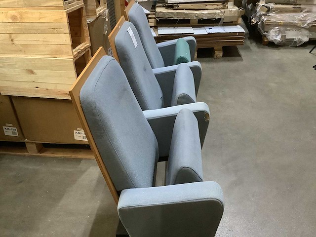 Theaterstoelen set van 3 stuks - afbeelding 3 van  7