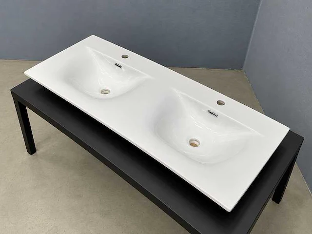 Thebalux slimline wastafel 120 cm - afbeelding 1 van  9