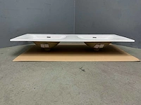 Thebalux slimline wastafel 120 cm - afbeelding 7 van  9