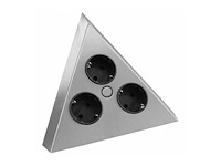 Thebo rvs 17586/c stopcontact - afbeelding 2 van  4