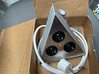 Thebo rvs 17586/c stopcontact - afbeelding 3 van  4
