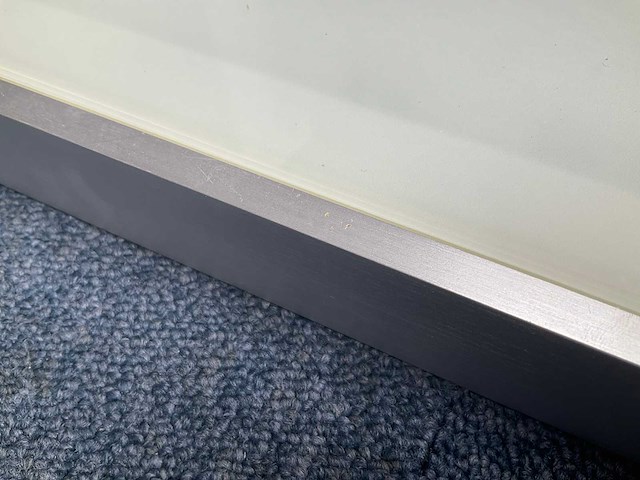 Thebo wandplank met verlichting aluminium 90cm - afbeelding 5 van  9