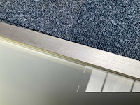 Thebo wandplank met verlichting aluminium 90cm - afbeelding 1 van  9