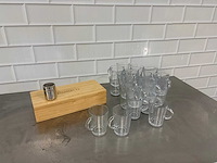 Thee - glas (23x) + theekist - afbeelding 3 van  4