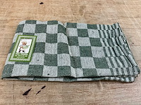 Theedoek 60x65cm groen (144x) - afbeelding 1 van  2