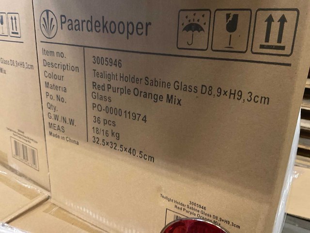 Theelichthouders (2x) - afbeelding 2 van  5