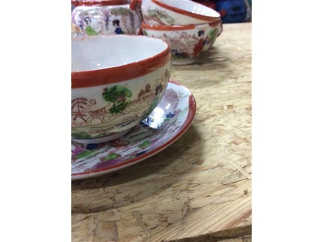 Theeservies oosters - afbeelding 5 van  6