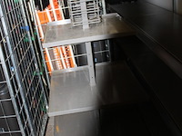 Thema etagere staal verrijdbaar - afbeelding 1 van  3