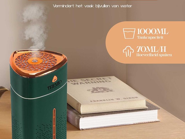 Themio luchtbevochtiger (ca. 2000x) - afbeelding 6 van  19