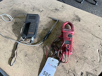 Themperatuurmeter en stroomtang - afbeelding 1 van  10