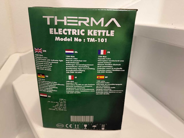Therma waterkoker 2l (20x) - afbeelding 2 van  4