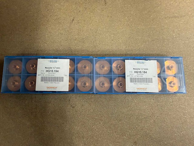 Thermacut hg10 trumpf lasersnijmondstukken - afbeelding 2 van  9
