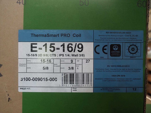 Thermaflex - e115-16/9 - buis insulatie partij (18x) - afbeelding 4 van  6