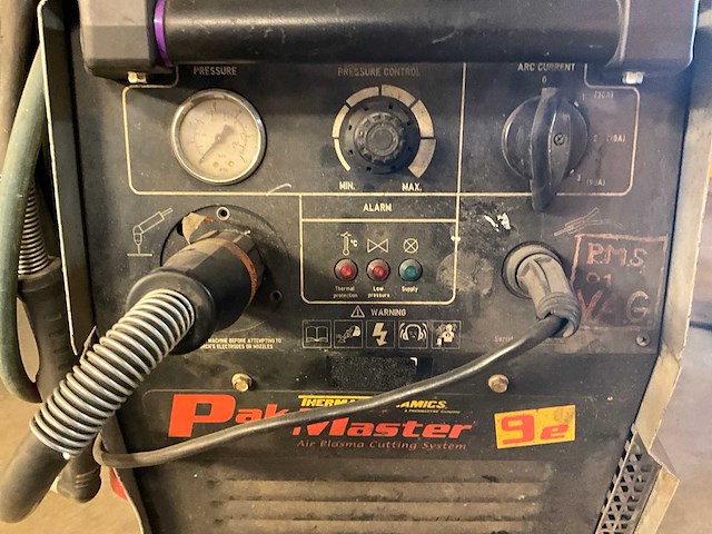 Thermal dynamics pakmaster 9e plasmasnijmachine - afbeelding 8 van  12