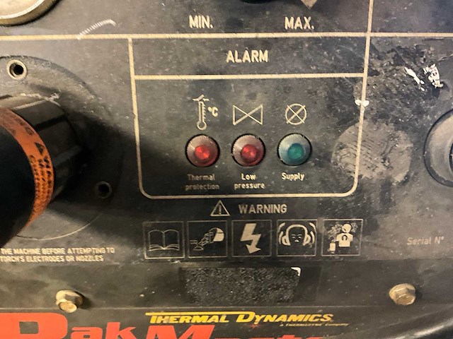 Thermal dynamics pakmaster 9e plasmasnijmachine - afbeelding 11 van  12