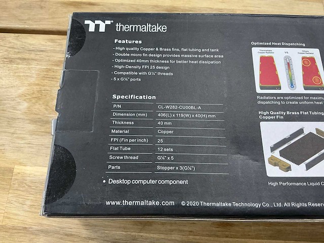 Thermaltake pacific cld360 - afbeelding 4 van  4