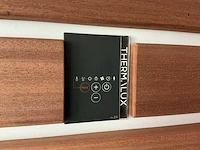 Thermalux alu2 lukki buitensauna met lamellendak - afbeelding 4 van  18
