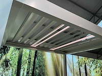 Thermalux alu2 lukki buitensauna met lamellendak - afbeelding 9 van  18