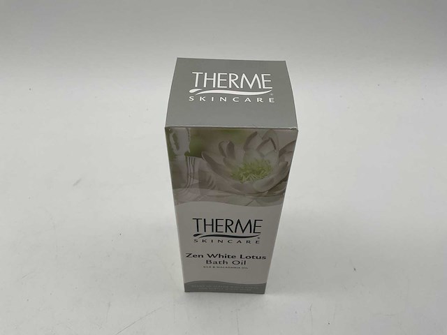 Therme zen white lotus bad oil 100 ml (60x) - afbeelding 2 van  4