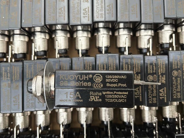 Thermische zekering 15 amp 100x - afbeelding 2 van  2
