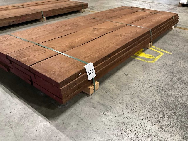 Thermo eiken 33 mm ca. 0,331 m³ - afbeelding 1 van  5