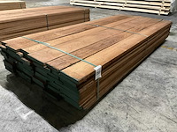 Thermo eiken planken 26 mm ca. 0,752 m³ - afbeelding 1 van  5