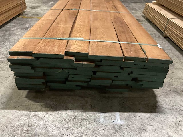Thermo eiken planken 26 mm ca. 0,752 m³ - afbeelding 2 van  5