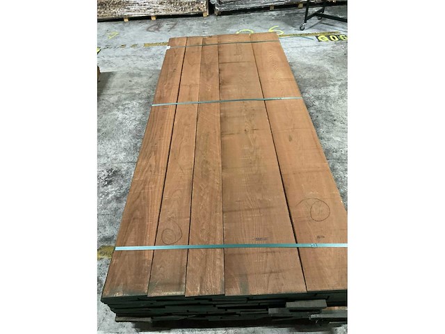 Thermo eiken planken 26 mm ca. 0,800 m³ - afbeelding 3 van  3