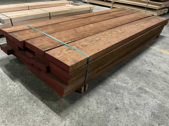 Thermo eiken planken 52 mm ca. 0,675 m³ - afbeelding 2 van  4