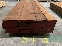 Thermo eiken planken 52 mm ca. 0,790 m³ - afbeelding 1 van  4