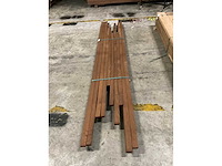 Thermo essen rhombus profieldelen 25x60 mm (10x) - afbeelding 3 van  5