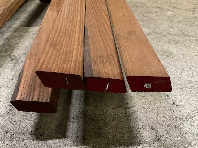 Thermo essen rhombus profieldelen 25x60 mm (10x) - afbeelding 5 van  5