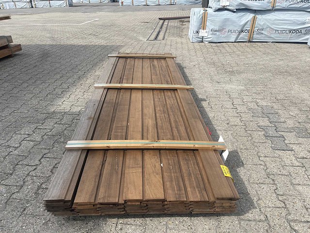 Thermo fraké channelsiding 3350x140x20mm (42x) - afbeelding 1 van  3