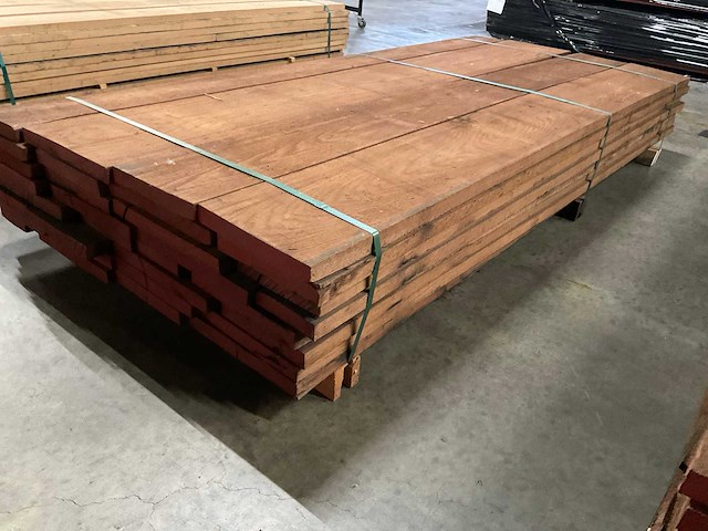 Thermo oak eiken planken 33 mm ca. 0,784 m³ - afbeelding 1 van  1