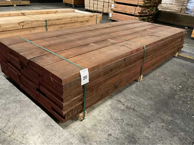 Thermo oak eiken planken 33 mm ca. 0,889 m³ - afbeelding 1 van  2