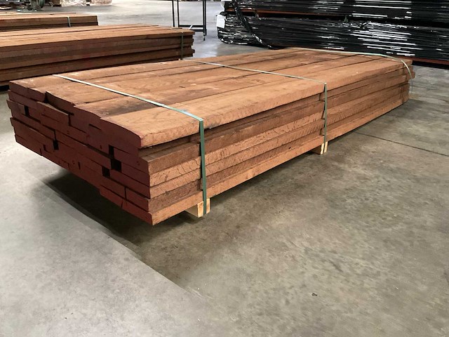 Thermo oak eiken planken 40 mm ca. 0,774 m³ - afbeelding 3 van  4