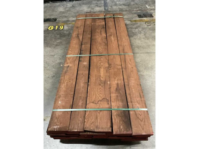 Thermo oak eiken planken 40 mm ca. 0,774 m³ - afbeelding 4 van  4