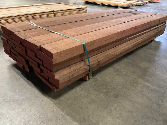 Thermo oak eiken planken 40 mm ca. 0,823 m³ - afbeelding 3 van  5
