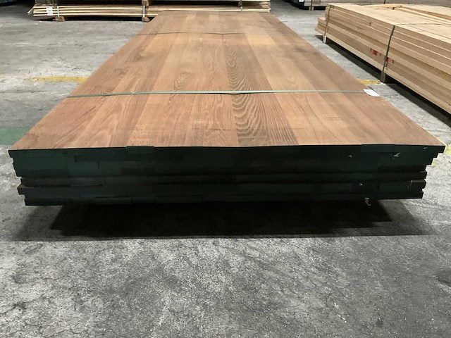 Thermo oak eiken verlijmde panelen 20x1000 mm (8x) - afbeelding 2 van  3