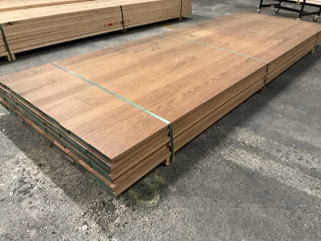 Thermo oak panelen 20x1000 mm (8x) - afbeelding 3 van  5