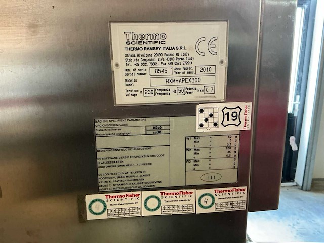 Thermo rxm+apex300 verpakkingsmachine - afbeelding 15 van  22