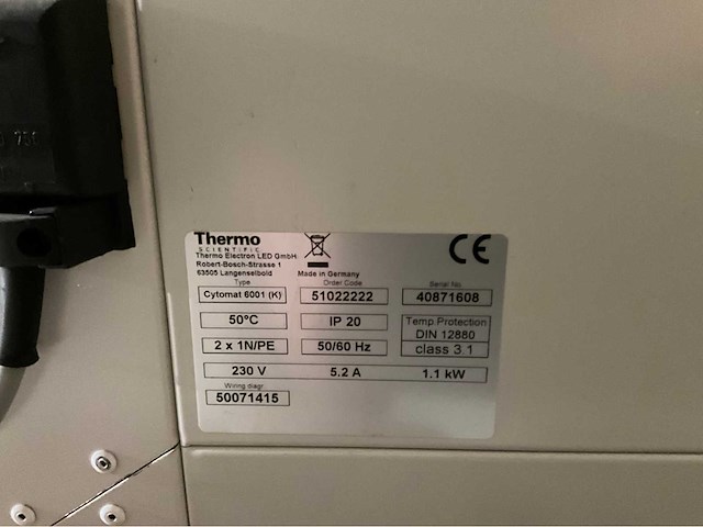 Thermo scientific cytomat 6001 geautomatiseerde incubator - afbeelding 8 van  8