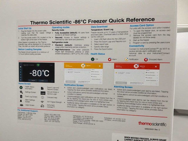 Thermo scientific tsx70086v ult laboratoriumvriezer - afbeelding 6 van  7