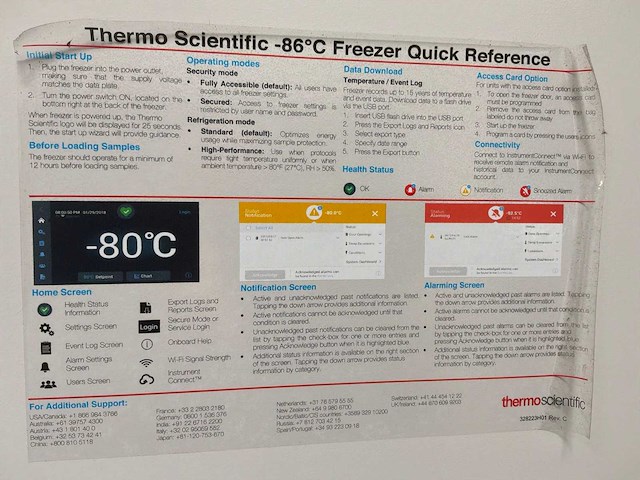 Thermo scientific tsx70086v ult laboratoriumvriezer - afbeelding 6 van  6