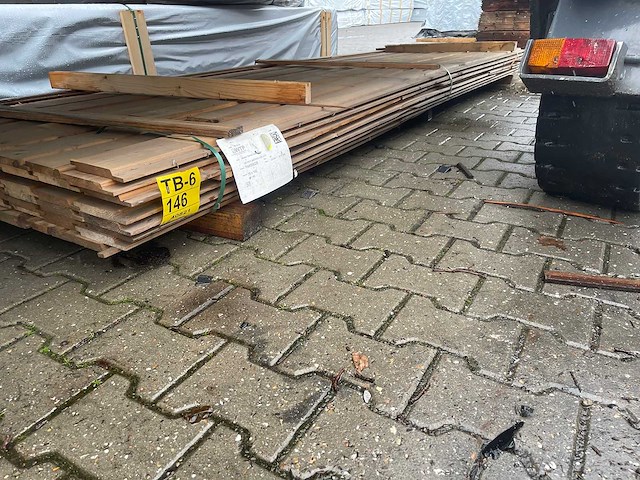 Thermo vuren channelsiding 3600x142x18mm (58x) - afbeelding 2 van  3