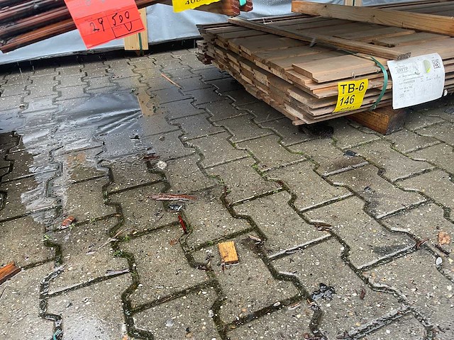 Thermo vuren channelsiding 3600x142x18mm (58x) - afbeelding 3 van  3