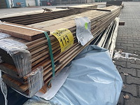 Thermo vuren planken geschaafd 2700x91x19mm (57x) - afbeelding 2 van  3