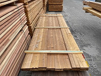 Thermo vuren planken geschaafd 3000x120x20mm (21x) - afbeelding 1 van  3